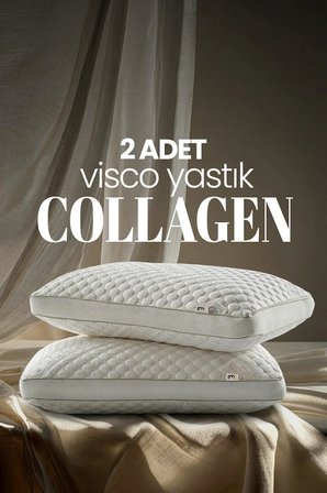 Kırışıklık Önleyici Visko Yastık - Ortopedik Tombul Güzellik Yastığı Yaşlanma Karşıtı [2 Adet]