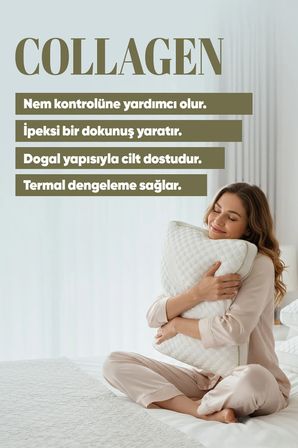 Kırışıklık Önleyici Visko Yastık - Ortopedik Tombul Güzellik Yastığı Yaşlanma Karşıtı [2 Adet]