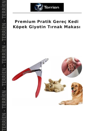 Premium Pratik Gereç Kedi Köpek Giyotin Tırnak Makası
