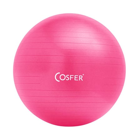 Premium Vücut Çalışması Spor Aleti Hobi Sporu Cosfer & PLT-20 cm Kutulu Pilates Topu Pembe