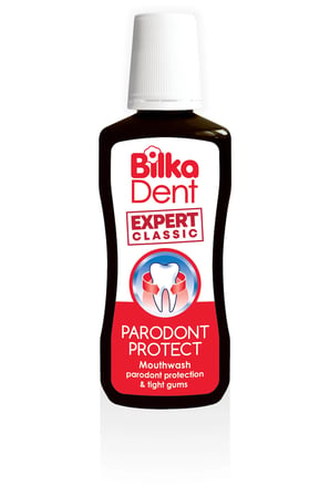 BilkaDent Parodont Protect Ağız Gargarası 250 ml | Diş Eti Güçlendirici, Plak Karşıtı, Yoğun Bakım