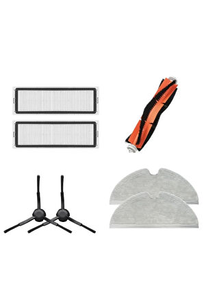 Xiaomi vacuum mop 2C model CDZ1902 uyumlu yedek fırça filtre seti
