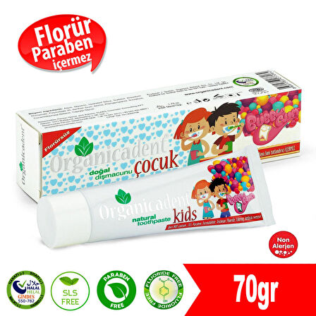 Organicadent Doğal Yetişkin & Çocuk Diş Macunu 4'lü Paket