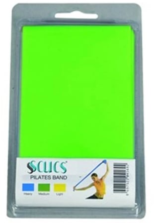 Delux Serisi Hareket Pratik Kas SCX-1061 Tekli Pilates Bandı Orta Sert Yeşil Fitform