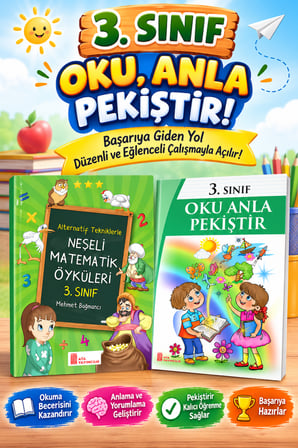 3.Sınıf Neşeli Matematik Öyküleri-Oku Anla Pekiştir