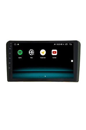 Araç Multimedya Audi A3 Ser. S UNI - TY / 2 GB RAM 32 GB HDD / 9 Inch Ekr. Carplay And. Double Teyp