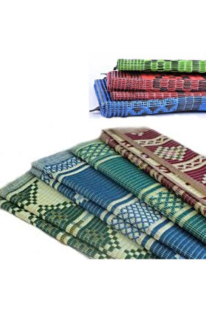  Plastik Hasır Savan Piknik Kilimi Cami Hasırı  120X230 180X270 cM