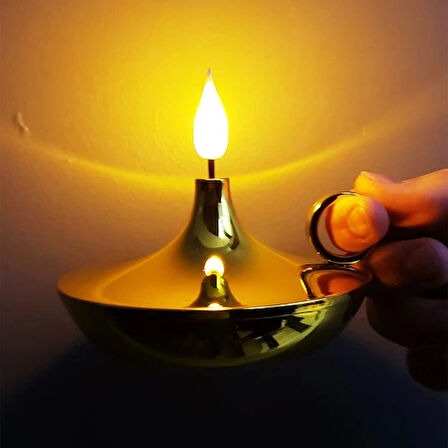 Dodes Dekoratif Gold Pilli Mum