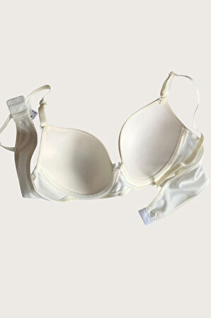 Dodes Mikro Kumaş İçi Boş Balenli Günlük Tek Desteksiz Sütyen