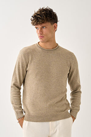 Erkek Melanj Triko Kazak