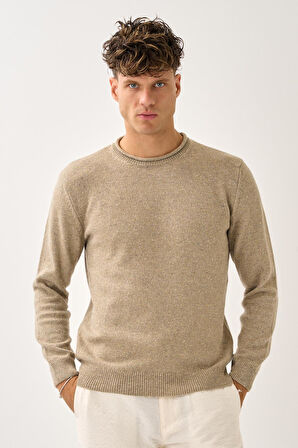 Erkek Melanj Triko Kazak