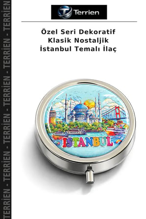 Özel Seri Dekoratif Klasik Nostaljik İstanbul Temalı