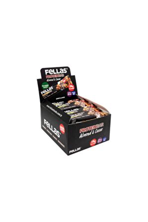 Yüksek Protein Bar Badem Ve Kakao 12x45 gr