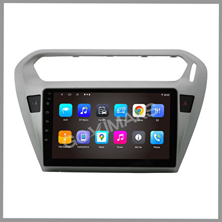 GOVİMAKS CITROEN C-ELYSEE 2012-2023 4 GB RAM 64 GB HAFIZA ANDROID MULTIMEDIA TEYP