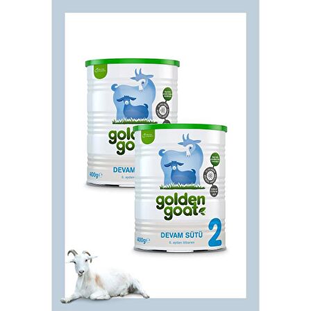 Golden Goat Keçi Devam Sütü 2 Numara 400 Gr 2'li Paket