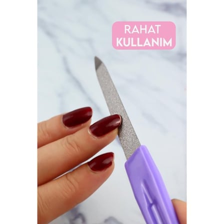 Premium Kullanışlı Bakım Araçları Temizlik Törpü ve Tırnak Makası Seti