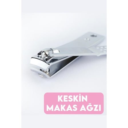 Premium Kullanışlı Bakım Araçları Temizlik Törpü ve Tırnak Makası Seti