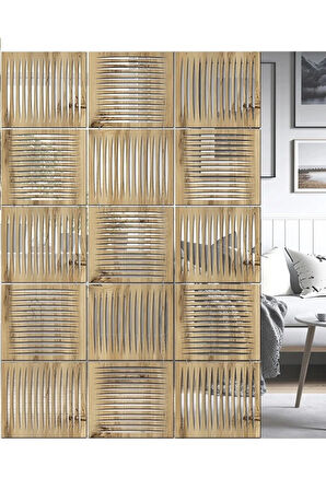 Lazer Kesim Sarkıt Paravan, Ahşap Seperatör, Panel Levha Seti Dekorasyon Ahşap Oda Bölücü seperatör