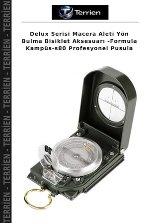 Delux Serisi Macera Aleti Yön Bulma Bisiklet Aksesuarı -Formula Kampüs-s80 Profesyonel Pusula