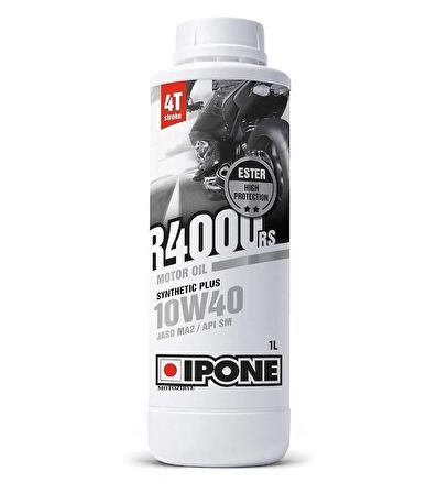 Ipone R4000 RS 10W40 4T Esterli Sentetik Plus Motor Yağı 1 Litre