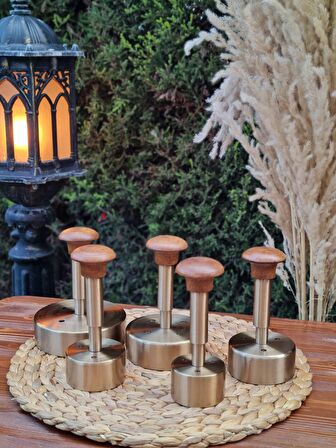 KÖFTE KALIBI KURABİYE KALIBI HAMBURGER ŞEKİLLENDİRİCİ 10CM