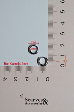 Mini Bombeli Halka Tragus Piercing Helix Kıkırdak