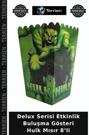 Delux Serisi Etkinlik Buluşma Gösteri Hulk Mısır 8’li