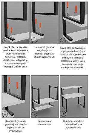 Steel Design 2 Katlı Kahve Köşesi Standı Kahve Makinesi ve Bardak Organizer, Baharatlık,Çok Amaçlı Tezgah Rafı