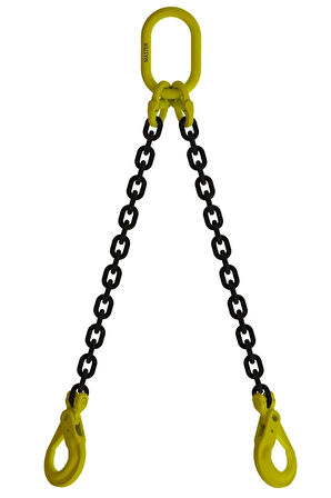 Zincir Sapan 2 Kollu B Kanca 13mm 3metre Kısaltma Kancalı