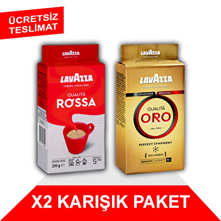 Qualità Rossa + Qualità Oro Filtre Kahve (250gr) 2'Li Paket