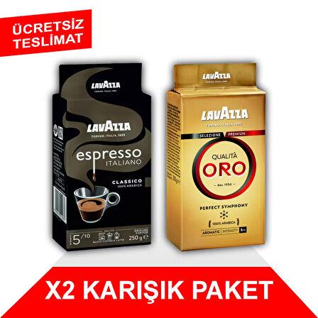 Espresso Classico Italiano + Qualità Oro Filtre Kahve (250gr) 2'Li Paket