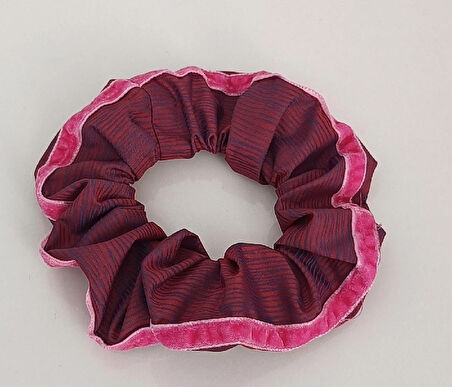 2Lİ SET KIZ ÇOCUK KUMAŞ LASTİKLİ TOKA & MİNİ CÜZDAN ANAHTARLIK SETİ