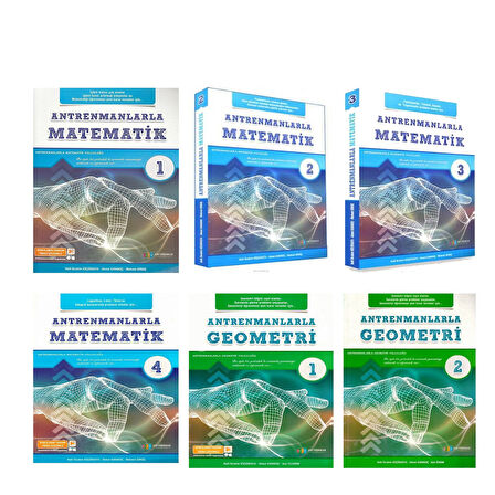 Antrenmanlarla Matematik ve Geometri Seti 6 Kitap