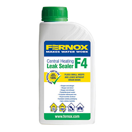 FERNOX LEAK SEALER F4 (500 ml) Tesisat Kaçak Giderici Sıvı