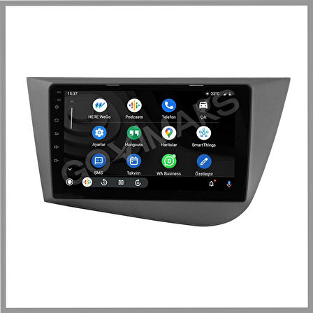 GOVİMAKS SEAT LEON 2006-2012 UYUMLU 8 GB RAM 128 GB HAFIZA ANDROID MULTIMEDIA TEYP