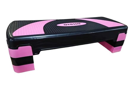 Delux Serisi Enerji Aktif Kondisyon STEP-300 Step Tahtası 79X29 cm Pembe