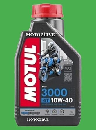 Motul 3000 4T 10w40 Mineral Motosiklet Motor Yağı 1 Litre