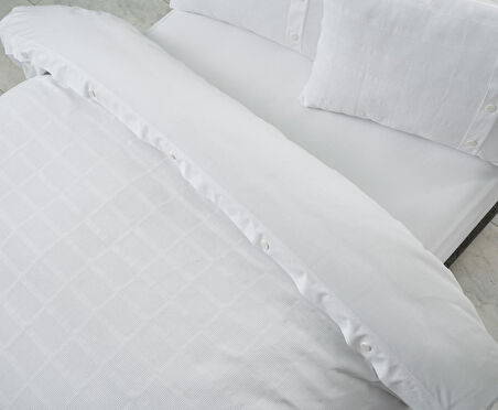 Multi Selection Çok Amaçlı Set Gloria Tek King Size - Beyaz