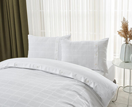 Multi Selection Çok Amaçlı Set Gloria Tek King Size - Beyaz