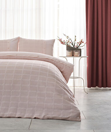 Multi Selection Çok Amaçlı Set Gloria Tek King Size - Pudra