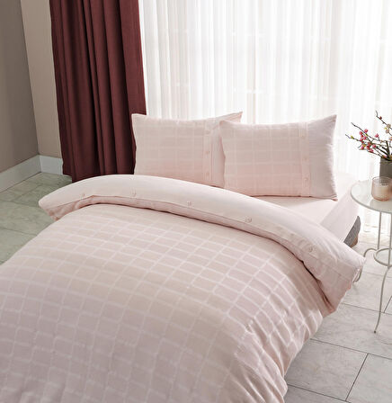 Multi Selection Çok Amaçlı Set Gloria Tek King Size - Pudra