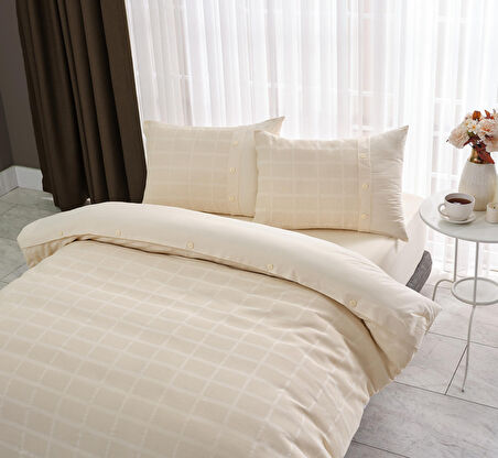 Multi Selection Çok Amaçlı Set Gloria Tek King Size - Bej