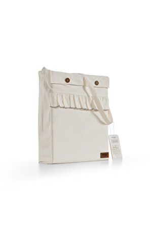 Bohem Serisi Bonivia Nevresim Takımın Çift Kişilik Ekru