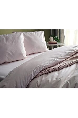 Dreamlife Nevresim Takımı Çift Kişilik - Pudra