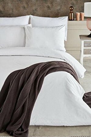 Dreamlife Nevresim Takımı Tek King Size - Beyaz