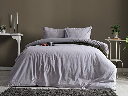 Dreamlife Nevresim Takımı Tek King Size - Gri