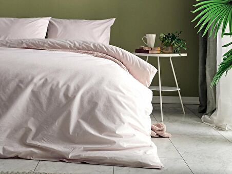 Dreamlife Nevresim Takımı Tek King Size - Pudra