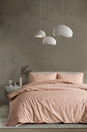 Nola Easy Comforter Nevresim Takımı Tek Kişilik Cappucino