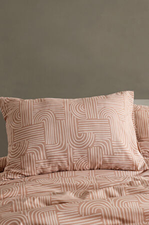 Nola Easy Comforter Nevresim Takımı Tek Kişilik Cappucino