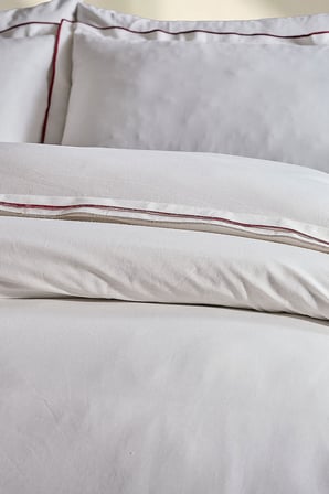 Luxury Nakışlı Nevresim Takımı Çift Lora